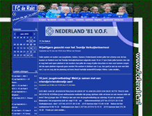 Tablet Screenshot of fcderakt.nl